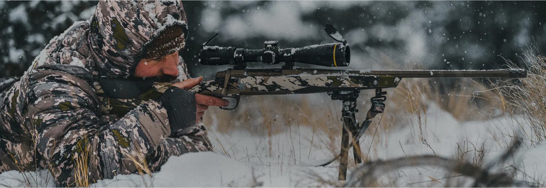 The new Leupold VX-6HD Gen 2 is engineered to deliver dependable performance in the harshest hunting conditions. Leupold VX-6HD Gen 2 hunting riflescope in extreme winter conditions